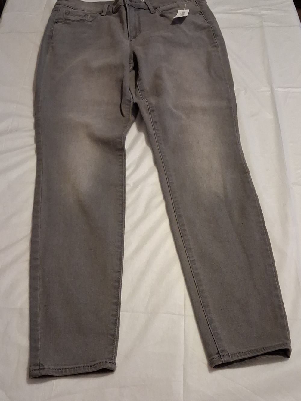 Old Navy Women's Rockstar Mid-Rise/Gray Jeans